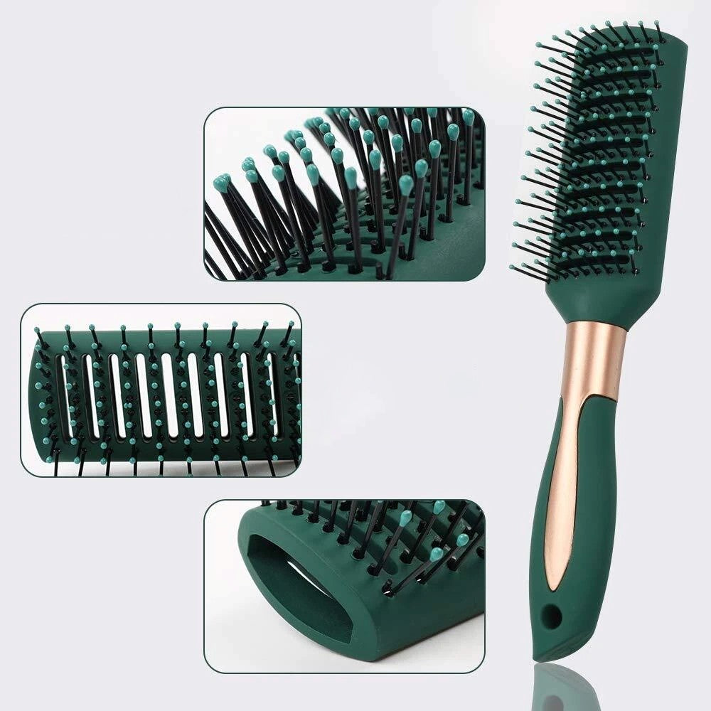 3Pcs Paddle Hair Brush Set