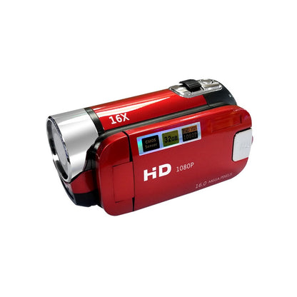 Video Camera 16MP Camcorder with 16x Digital Zoom-Red