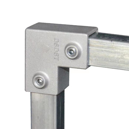 8 Piece 25x25mm Aluminum Alloy Square Tube Connector Set