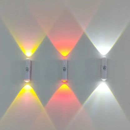 8 Pack RGB Motion Sensor Night Light