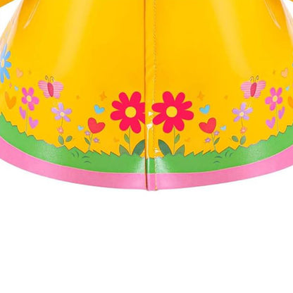 58 cm Raincoat Set for Garden Goose Statue with Rain Hat and Umbrella