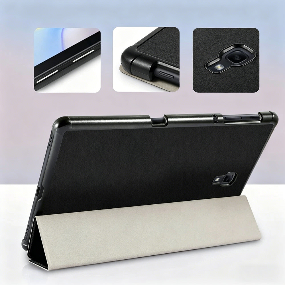 Tablet Case with Auto Wake Sleep for Samsung TAB S10 lite S11 S10 FE S9 S9 FE-Black