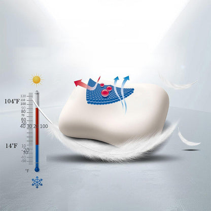 Cervical Neck Pillow Ergonomic Contour Pillow for Side and Back Sleepers