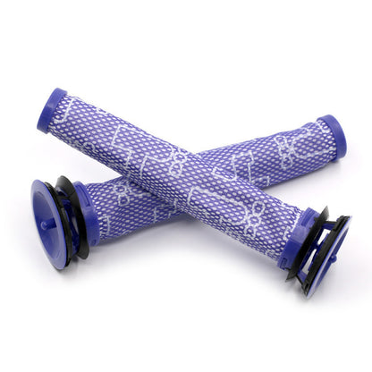 Vacuum Filter Replacement And Motor Back Cover Kit For Dyson V7 V8-Purple