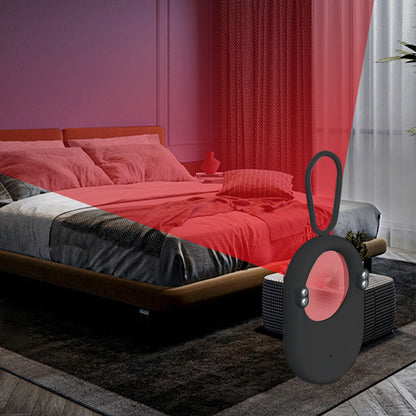 Hidden Camera Detector Anti-Spy Camera Finder  Rechargeable Infrared Scanning for Hotel Home Office Car Black