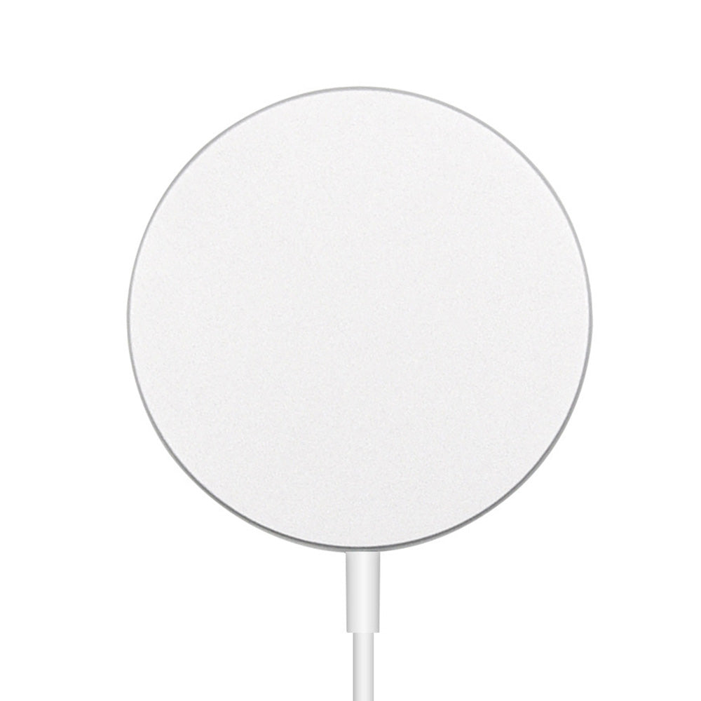 15W Fast Charger for iPhone 16 15 14 13 12 Series Wireless Charger for Wireless Charging Smart Phones White