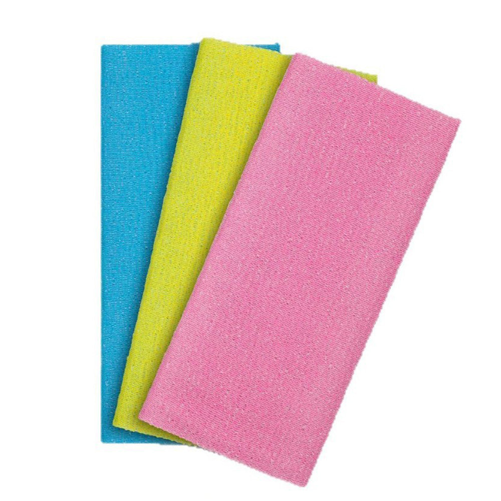 3Pcs Exfoliating Body Scrubber Back Scrubber for Shower