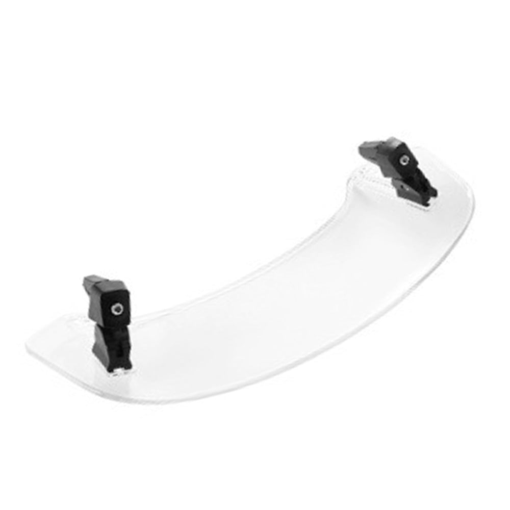 Universal Adjustable Motorcycle Windshield Extension a€?Clip-On Windscreen Deflector