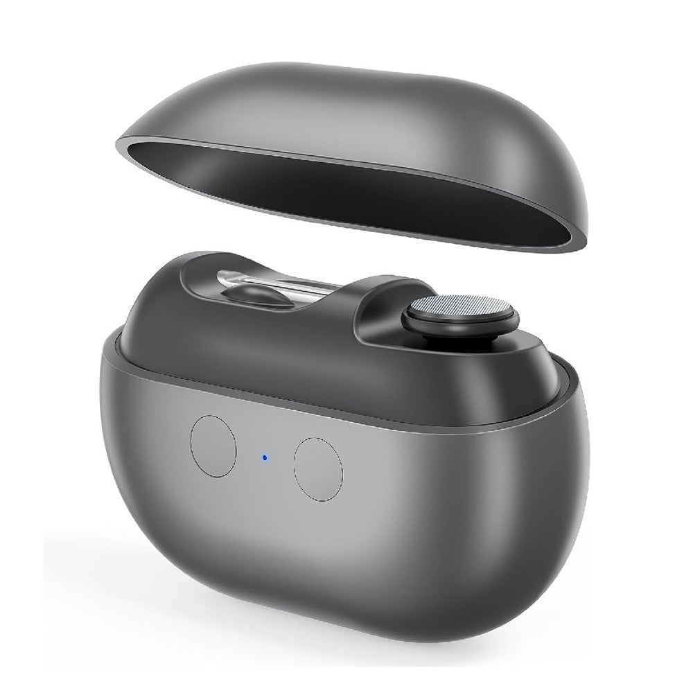 Multifunctional Electric Nail Clipper & Grinder for Safe Painless Nail Care Gray