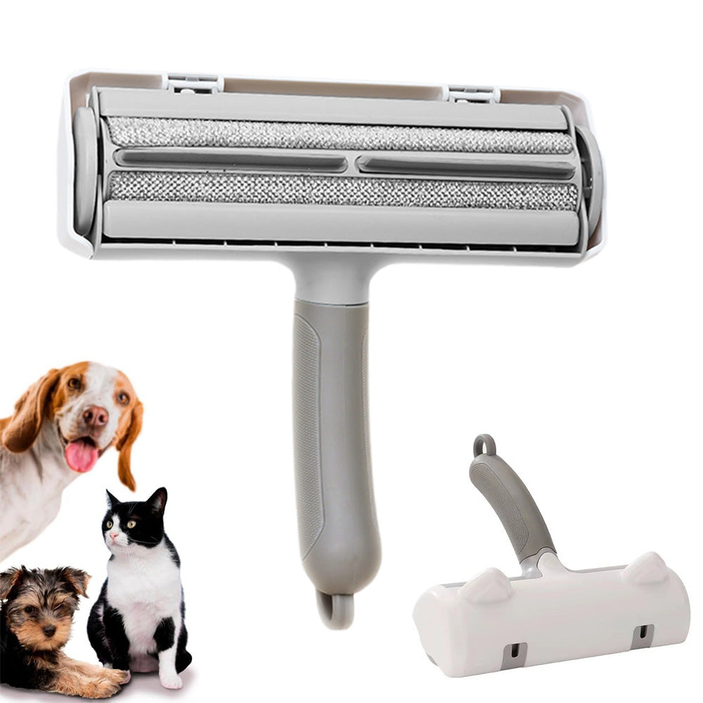 Reusable Pet Hair Remover Roller ââ‚?For Dog & Cat Fur on Furniture & Clothes Gray
