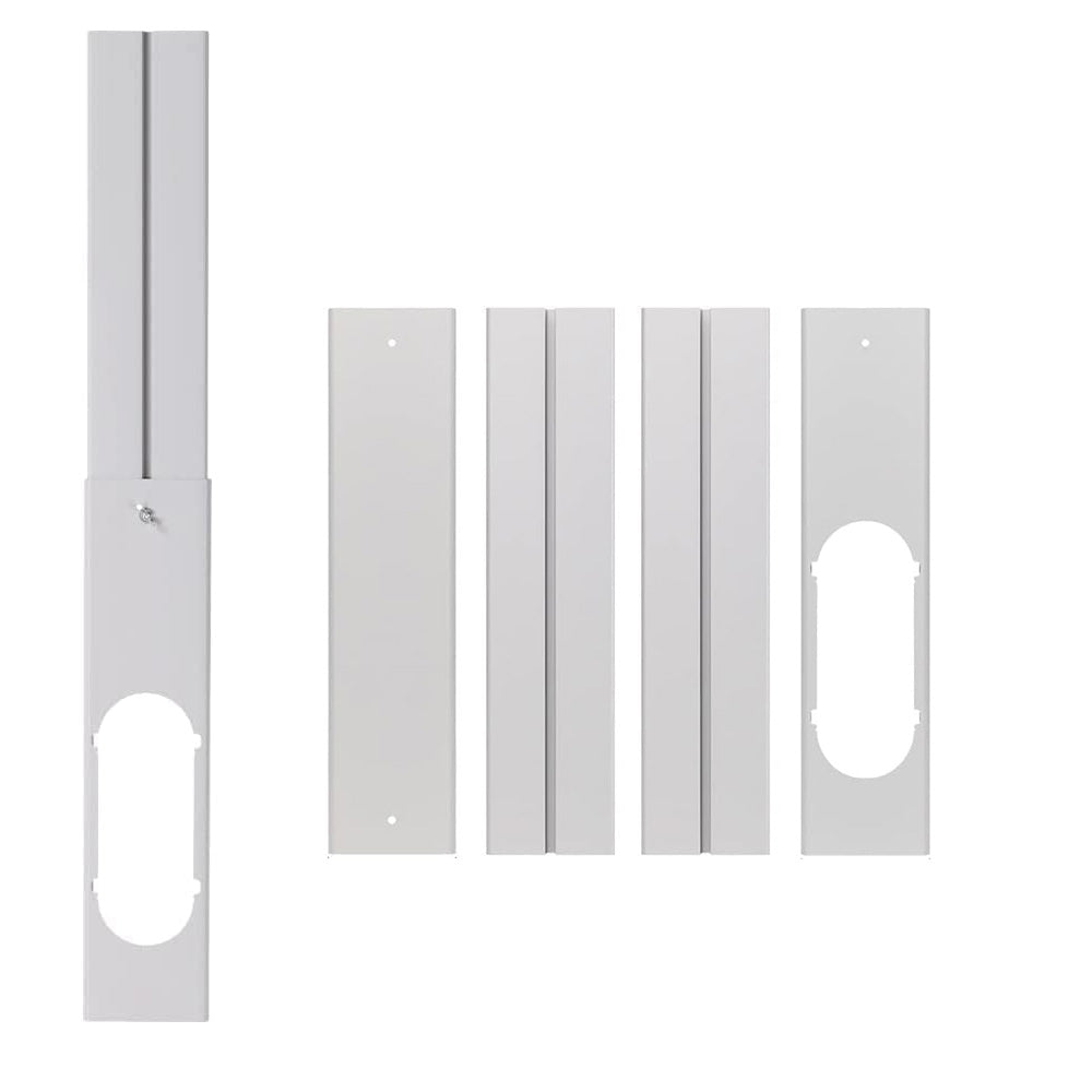 4 Piece Adjustable Portable AC Window Seal Kit with 15cm Connector