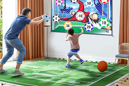 Portable Soccer Goal Set - Blue