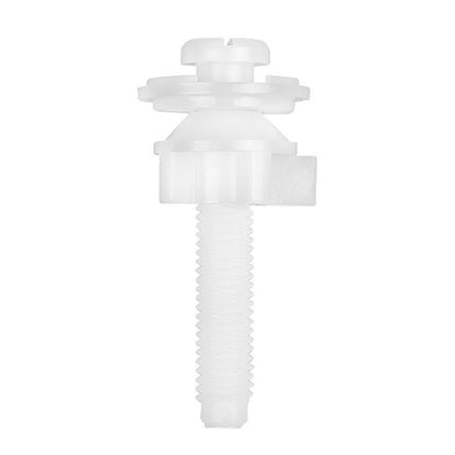 28mm Top Fix Toilet Seat Bolts Toilet Seat Hinge Bolts with Nuts Washers