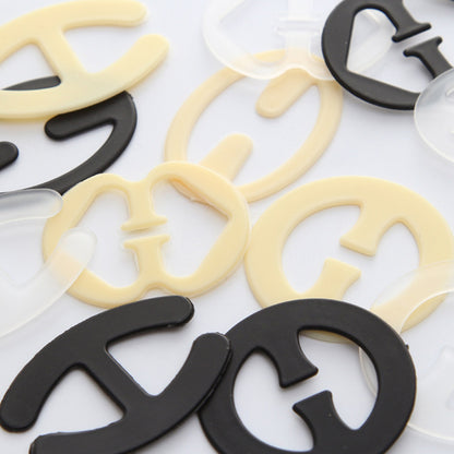 10 Pack Bra Strap Cleavage Control Sports Racerback Running Clasp Holder Clips