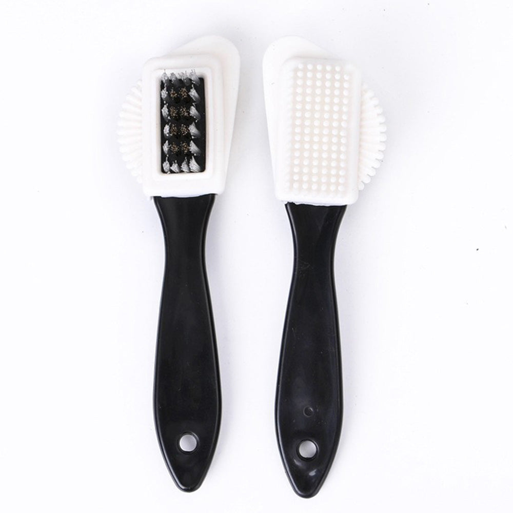 4 Piece Suede Leather Shoe Cleaning Brush Set with Cloth and Eraser