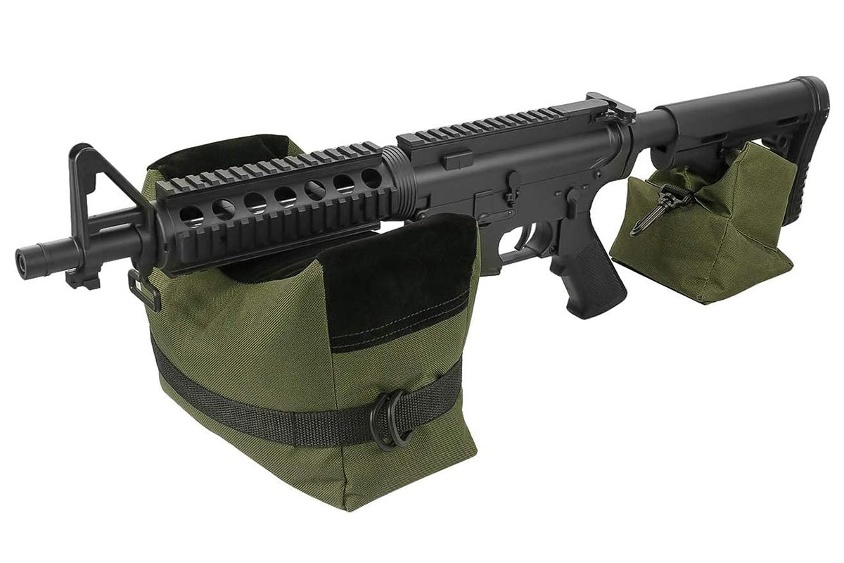 Shooting Range Rest Sandbag for Outdoor Hunting-Army Green