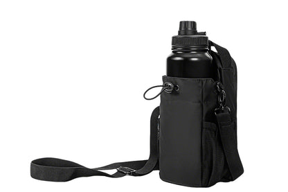 Fitness Bag Large Capacity Outdoor Shoulder Water Bottle Holder