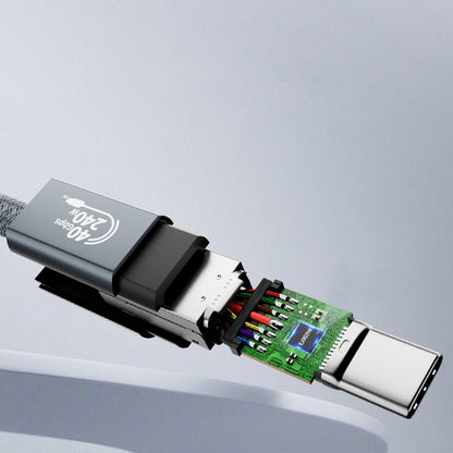40Gbps Double Ended USB Type C Data Cable for Laptops