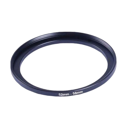 2 Metal Camera Filter Adapter Rings 52mm to 58mm and 52mm to 77mm