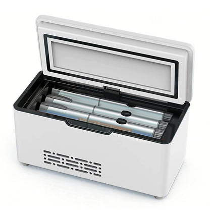Rechargeable Mini Car Fridge Cooler Box Portable 12V Travel Cooler