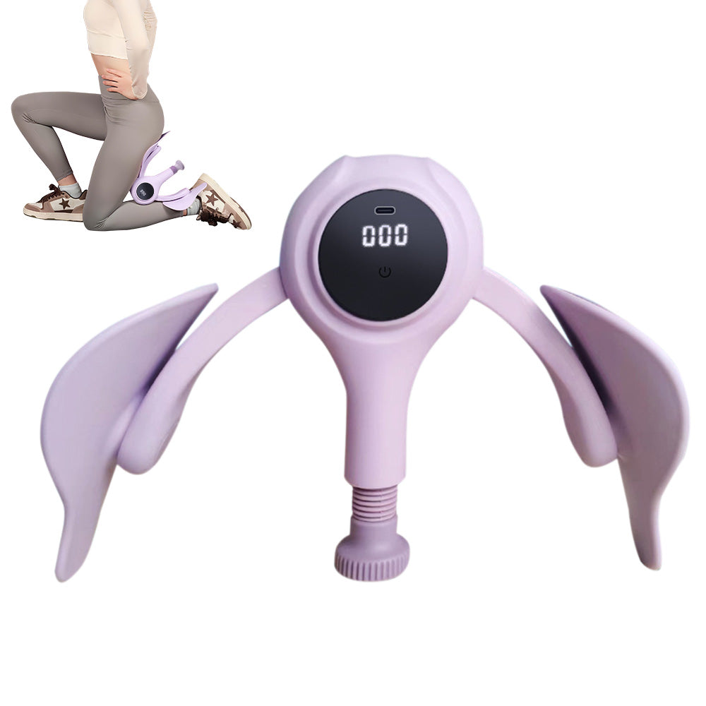 Thigh & Pelvic Trainer with Smart Counter ââ‚?Pelvic Floor Exercise Device Purple