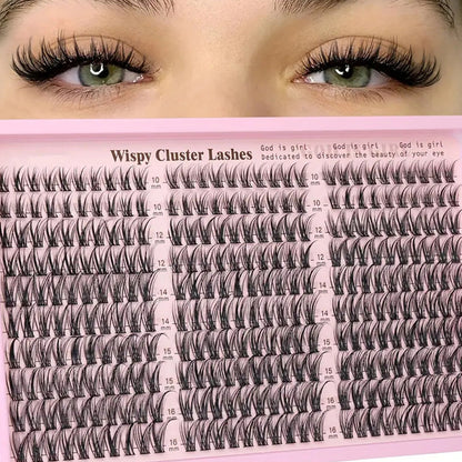 Individual Lash Clusters Kit 10â€?6mm Wispy