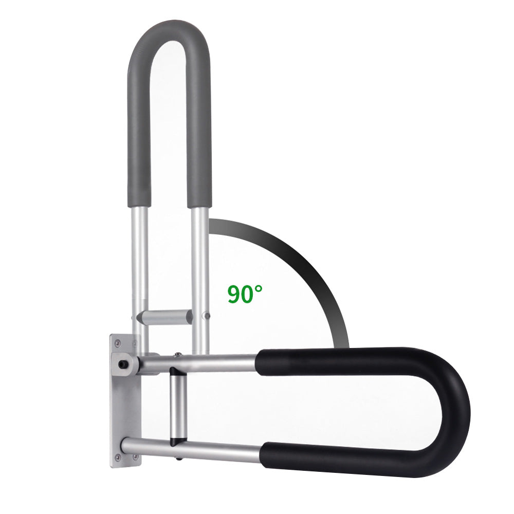 U Shaped Bathroom Support Rail With Anti Slip Foam