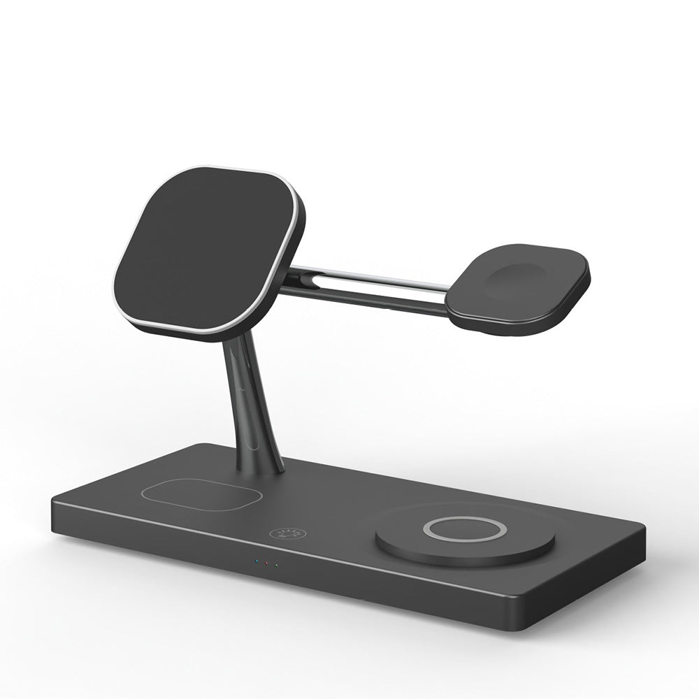 7-in-1 Wireless Charger Dock Station ¨C With Night Light and USB Output Black