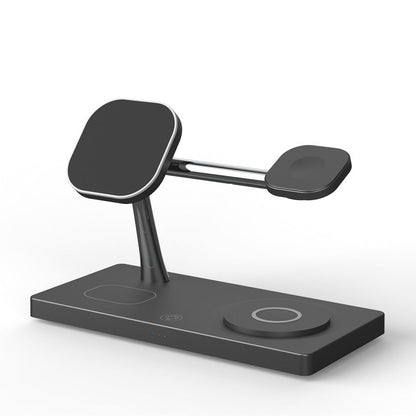 7-in-1 Wireless Charger Dock Station ¨C With Night Light and USB Output Black