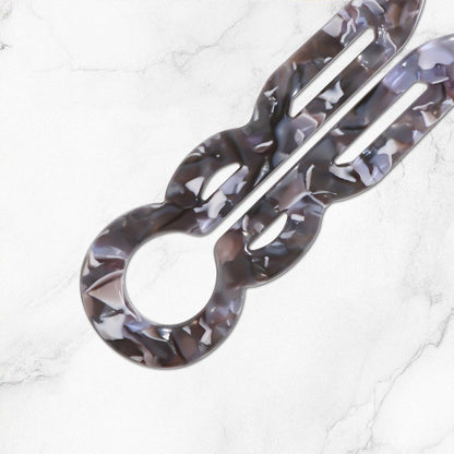 4PCS Acetate Hair Pins for Women Elegant Hair Accessories