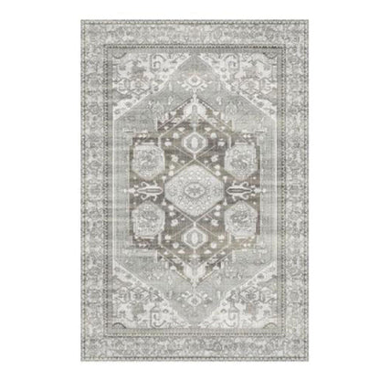 Vintage Boho Floor Mat Washable Non Slip Rugs for Living Room Bedroom Entryways Style 2
