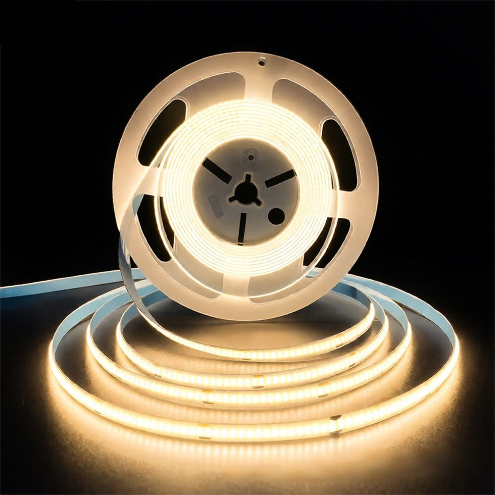 5V USB LED Light Strip COB LED Strip Lights for TV Under Cabinet-Warm