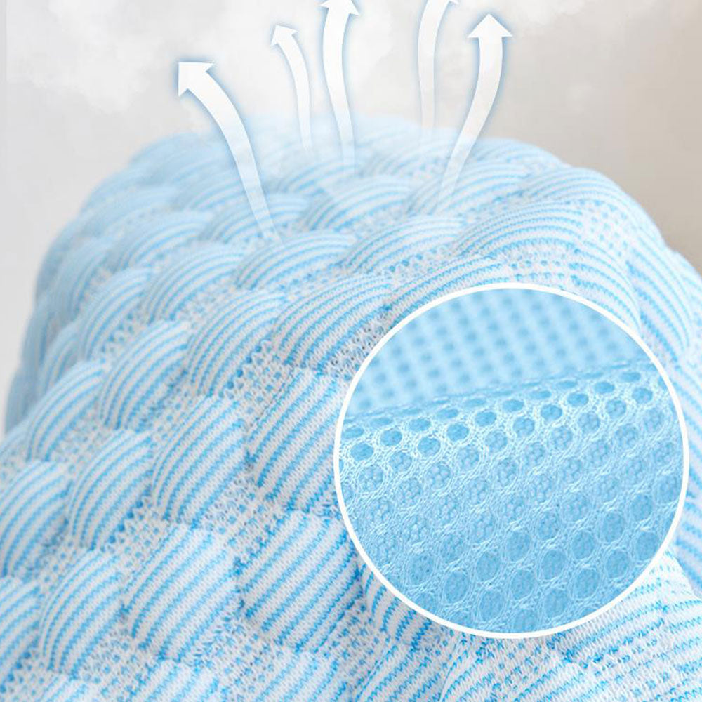 Pet Cooling Mat Dog Cat Breathable Summer Cooling Pad Light Blue