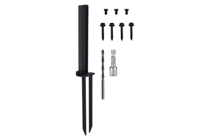 H Design Fence Post Anchor Kit Fence Repair Stake