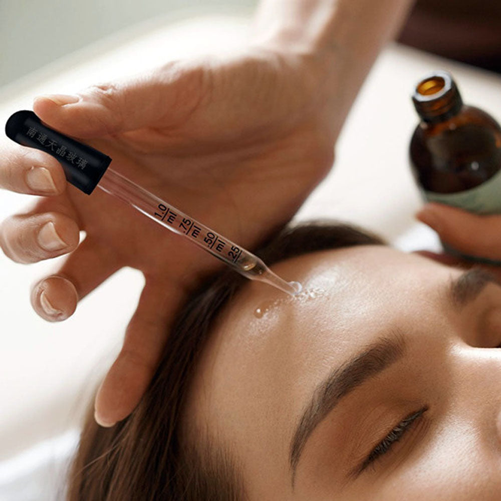 Set of10Pcs 1ML Calibrated Medicine Droppers Bent and Straight Tips for Essential Oils