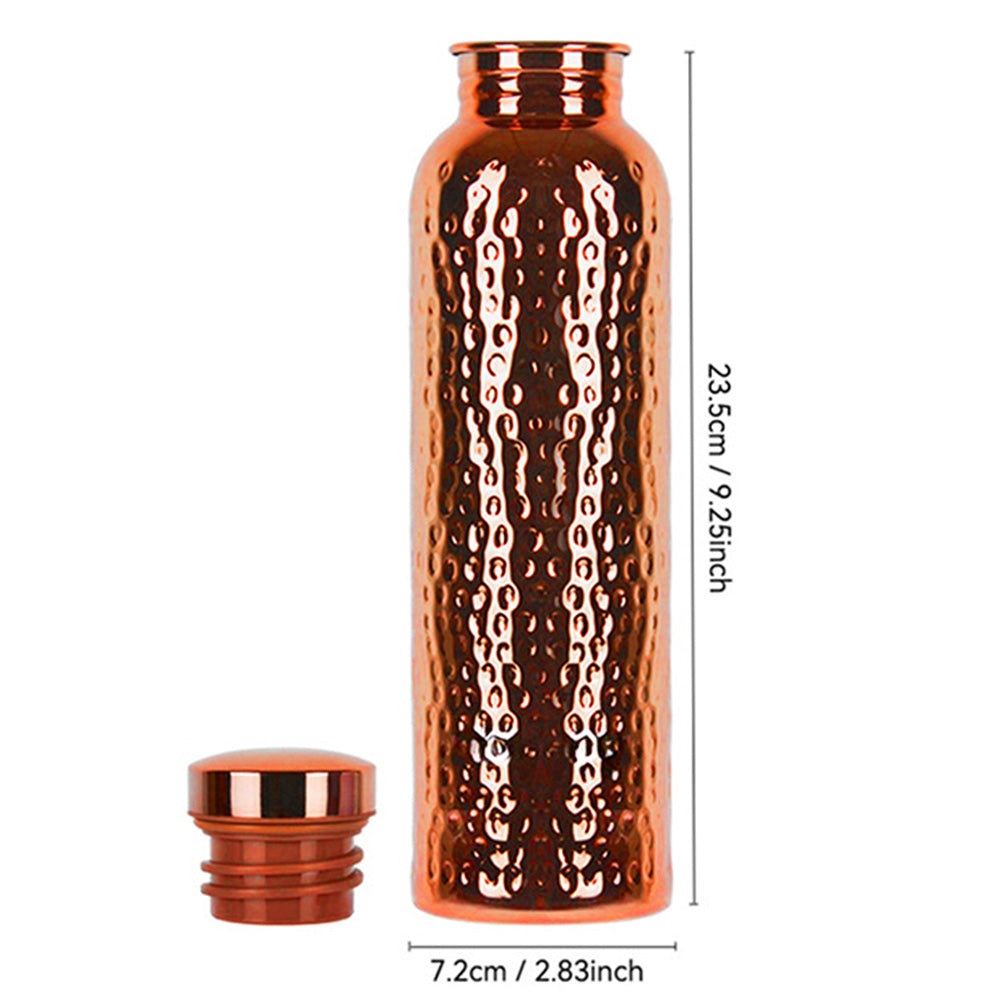 800ml Stainless Steel Water Bottle with Brush and Bag