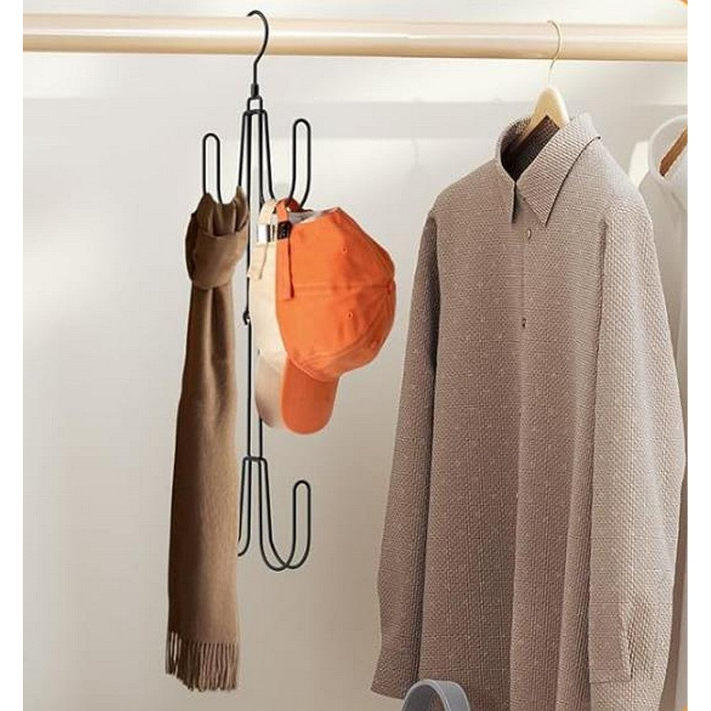 2Pcs Hat Hangers for Closet Stainless Steel Hat Organizer