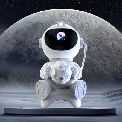 Astronaut Galaxy Star Projector with Bluetooth Speaker and Remote Control-Moon
