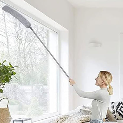 Retractable Gap Dust Cleaner Washable Bendable Dust Cleaning Tool for Under Appliances Furniture Couch Fridge