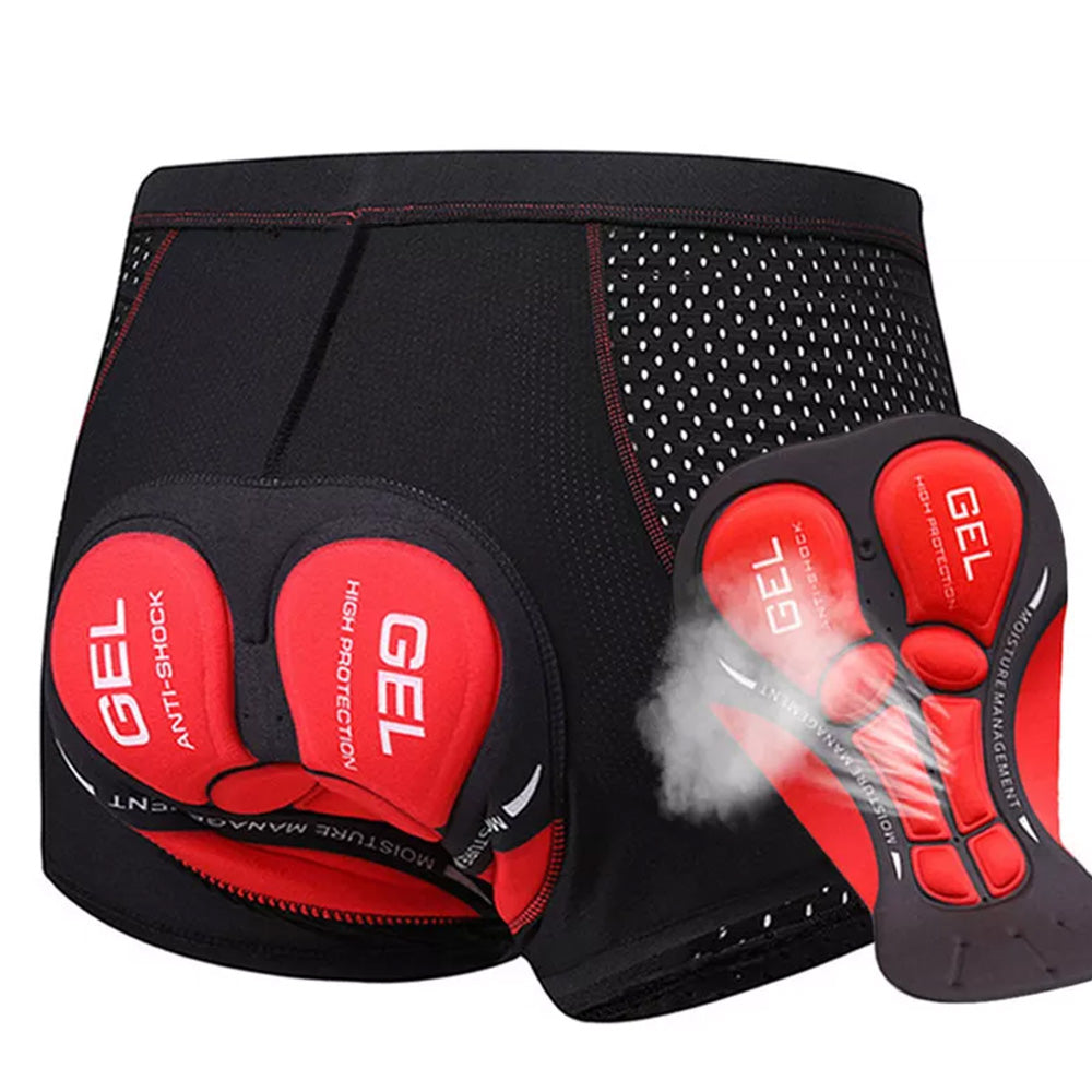 Silicone Gel Padded Cycling Underwear for Mountain & Road