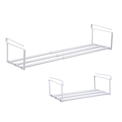 2 Pack Adjustable Shoe Shelf Space Saving Under Cabinet Shoe Rack for Closet