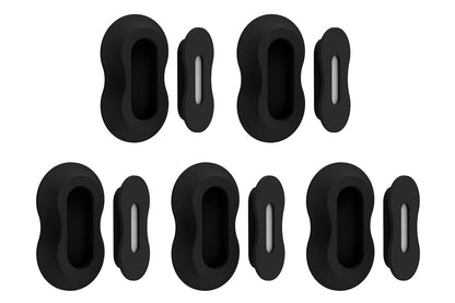 5Pcs Attractive  Remote Control Holder Wall Mount TV Remote Charger Holder
