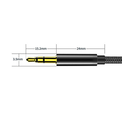 4 Pack 3.5mm AUX Audio Cables for Phones Computers Speakers