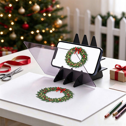 Phone Tablet Optical Drawing Tracing Projection Board with Stand