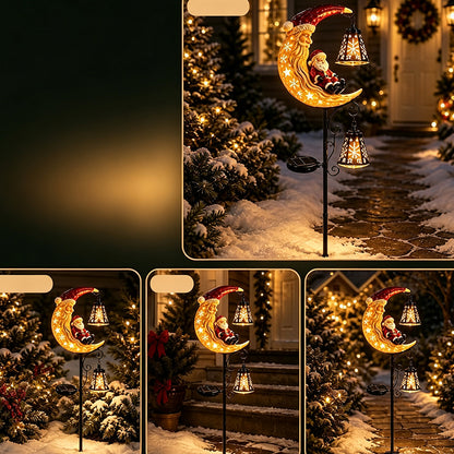 Snowman Solar Light Christmas Outdoor Garden Stake Light