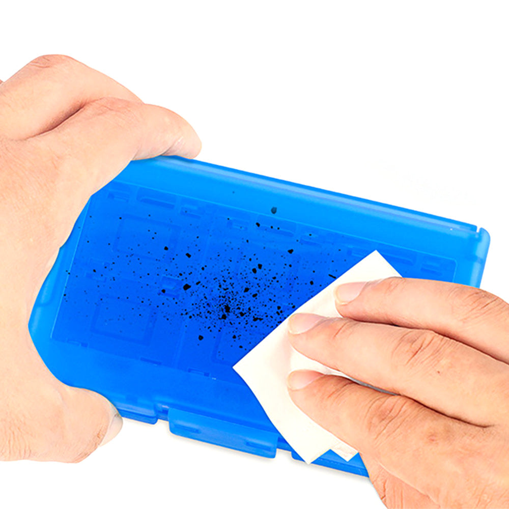 2-Pack 24-in-1 Game Card Storage Case Organizer Compatible with Nintendo Switch Blue