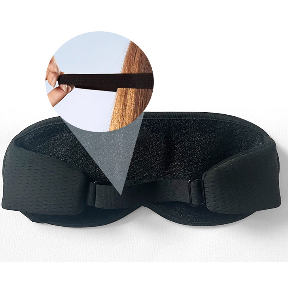 3D Contoured Wireless Sleep Mask with Bluetooth Headphones Sleeping Eye Mask