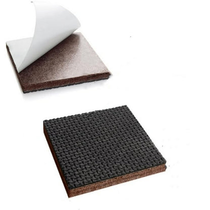 12Pcs Furniture Pads Self Adhesive Rubber Feet for Hardwood Floor Couch Stoppers