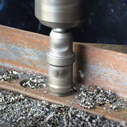 Carbide Hole Saw Drill Bit 10mm Shank for Stainless Steel Metal - 12mm