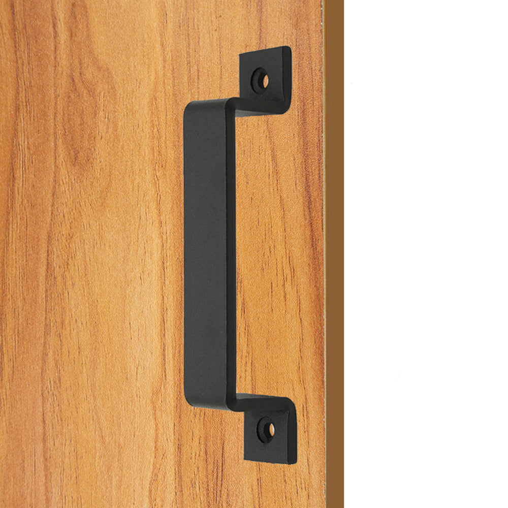 Iron Alloy Barn Door Handle Sliding Gate Handle For Garage Closet Drawer